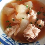 炊飯器で簡単！鶏肉と冬瓜のスープ